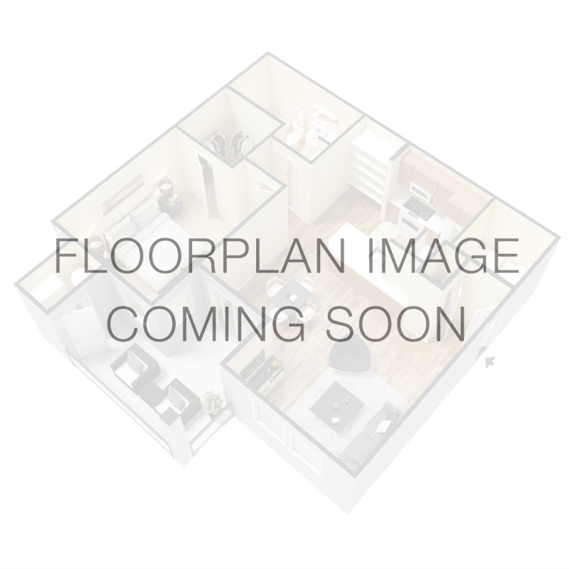 Floor plan for 2 beds, 2 baths, 1244 sqft